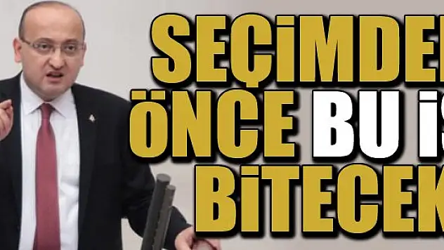 Hükümet kararlı! Seçimden önce çözülecek