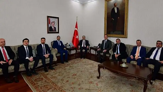 ASKON'dan Vali Toprak ve Hasan Angı'ya ziyaret