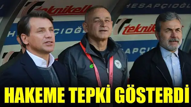 Aykut Kocaman'dan hakem tepkisi