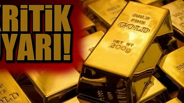 Altın alacaklara kritik uyarı