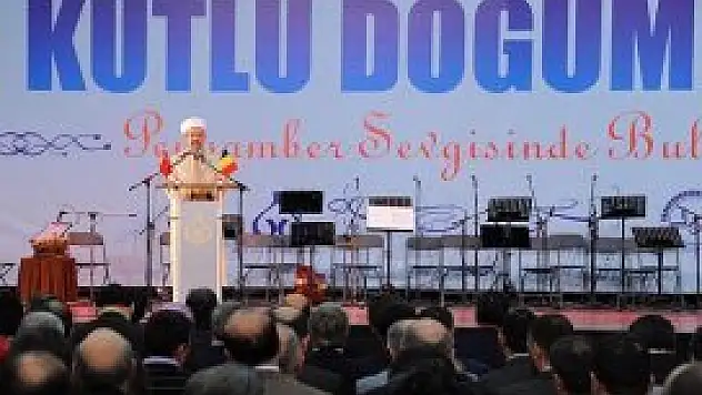 Bu yılın teması 'Hazreti Peygamber ve İnsan Onuru'