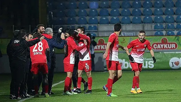 Üç puan Gaziantepspor'un