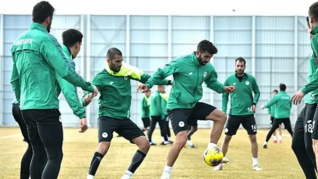 Konyaspor, Denizlispor maçı hazırlıklarını sürdürüyor