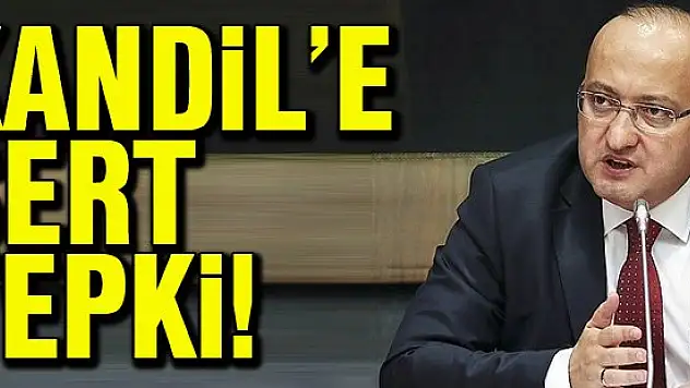 Akdoğan'dan Kandil'e sert tepki!
