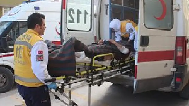 Hüyük'te bıçakla yaralama