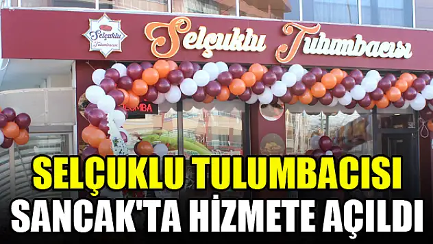 Selçuklu Tulumbacısı Sancak'ta hizmete açıldı