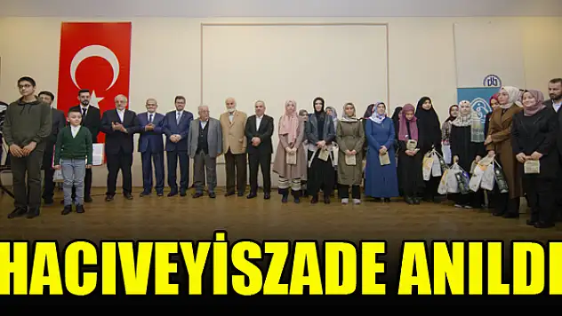 Hacıveyiszade anıldı