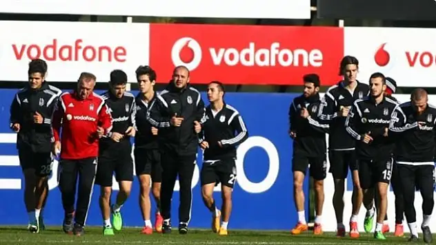 Beşiktaş 6 eksik çalıştı