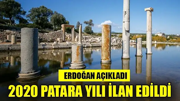 2020 Patara Yılı ilan edildi