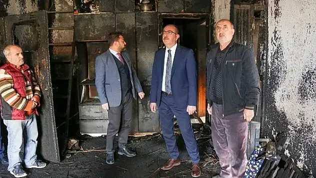 Meram Belediyesi acılı aileye sahip çıktı