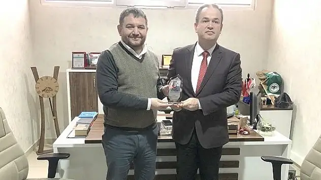 İl Müdürü Şahin'den gazetemize ziyaret