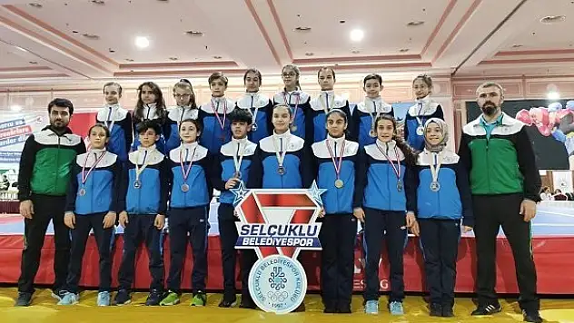 Selçuklu Belediyespor'dan madalya şov