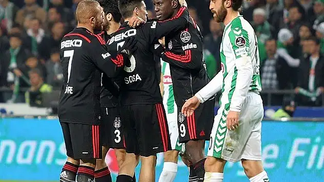 Beşiktaş deplasmanda doludizgin