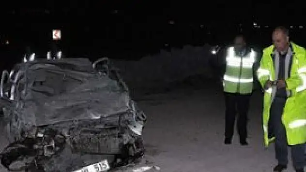 Cenaze dönüşü kaza: 1 ölü, 5 yaralı