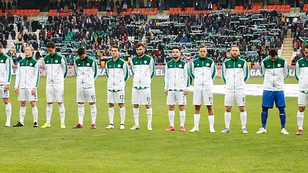 Konyaspor'dan kritik süreçte kötü sonuçlar