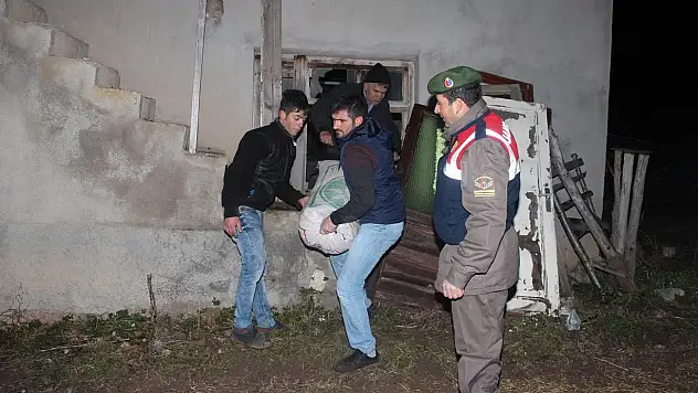 Nohut hırsızları kaçamadı