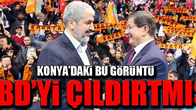 Konya'daki bu görüntü ABD'yi çıldırtmış!