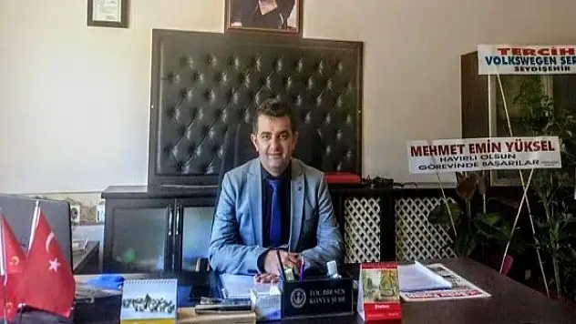 Bozkır İlçe Tarım ve Orman Müdürlüğüne Halil Durmuş atandı