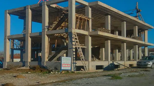 Altınekin Yatılı Bölge Kur'an Kursu'nun yapımı devam ediyor