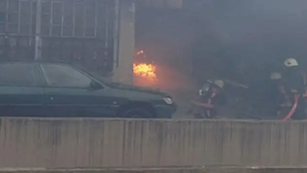 Topkapı sanayide patlama