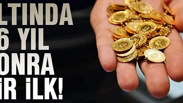 Altında 16 yıldan sonra bir ilk