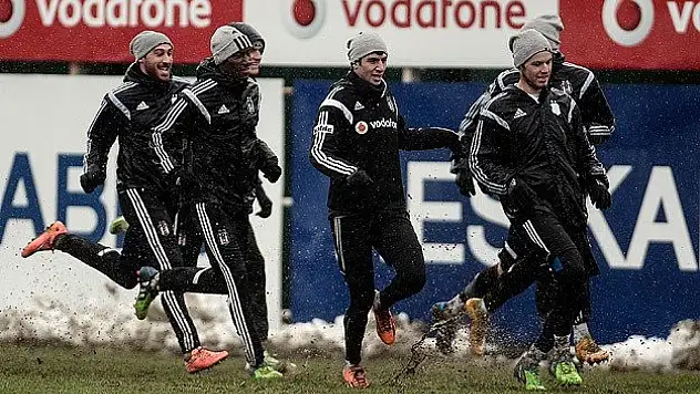 Beşiktaş'ta Galatasaray maçı hazırlıkları