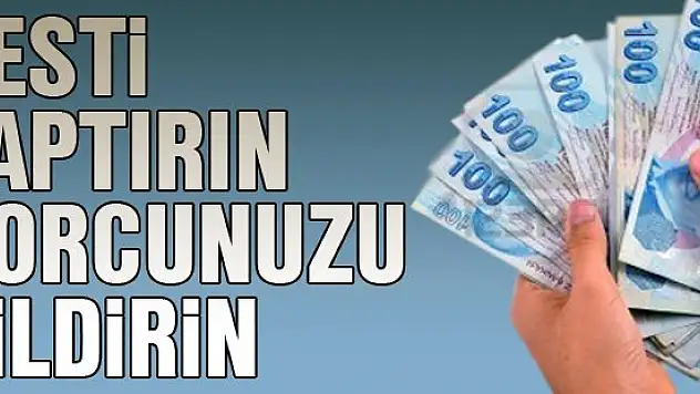 Gelir testi yaptırın devlete borcunuzu sildirin