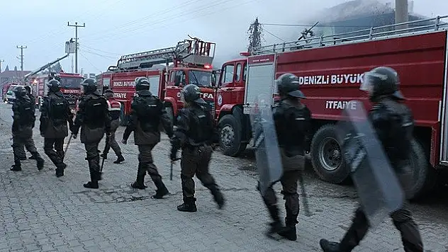 Denizli Honaz'da gerginlik