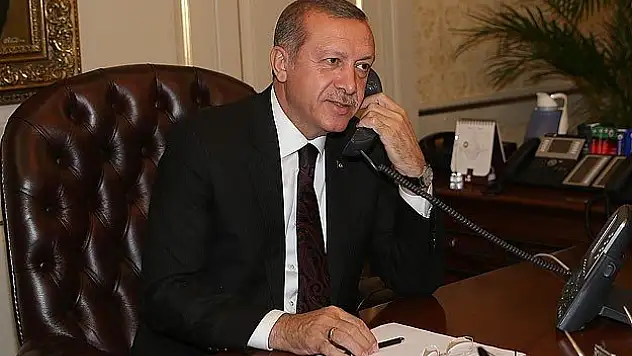 Erdoğan kurtarılan astsubayın eşini aradı