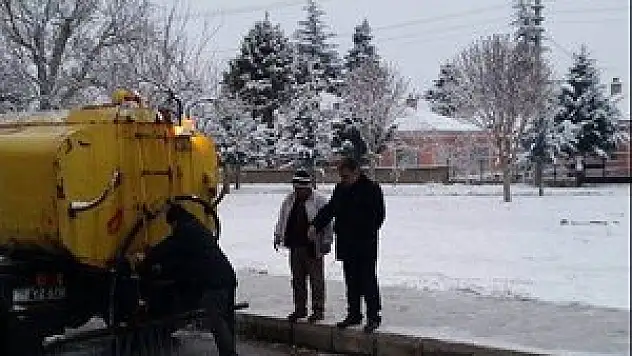 Ereğli'de karla mücadele başlatıldı