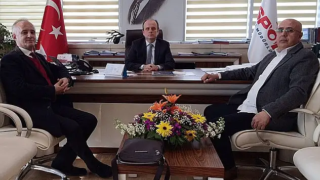 Anadolu yönetiminden Mehmet Baykan'a ziyaret