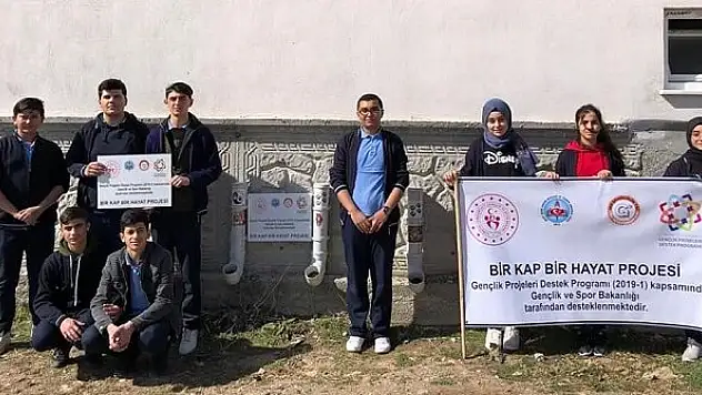 Yunak'ta  Bir Kap Bir Hayat Projesi