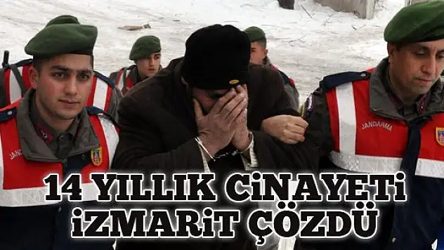 Konya'da 14 yıl önce işlenen cinayetin sırrı 'izmarit' ile çözüldü