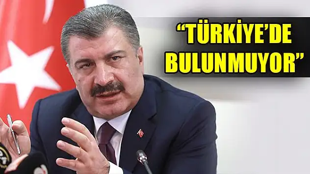 Sağlık Bakanı Koca: 'Şu ana kadar tespit edilen bir koronavirüs vakası bulunmuyor'