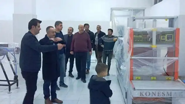 Kaymakam Bayraktar Kooperatifte incelemelerde bulundu