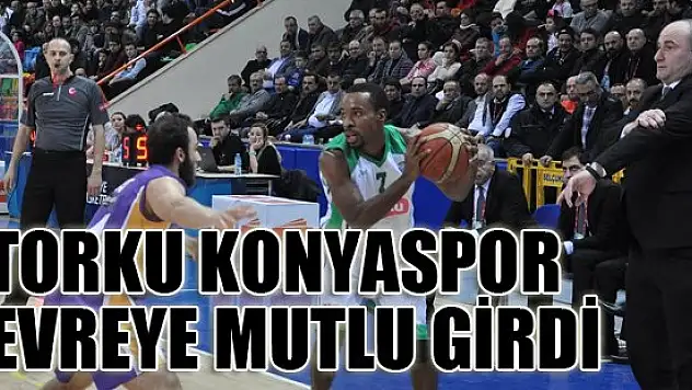 Torku Konyaspor devre arasına mutlu girdi