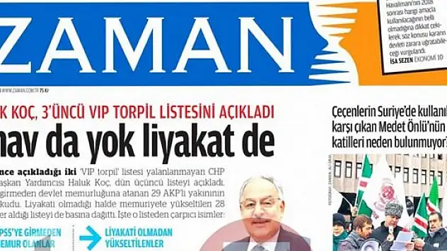 Zaman Gazetesi'nin Medet Önlü haberi yalan çıktı