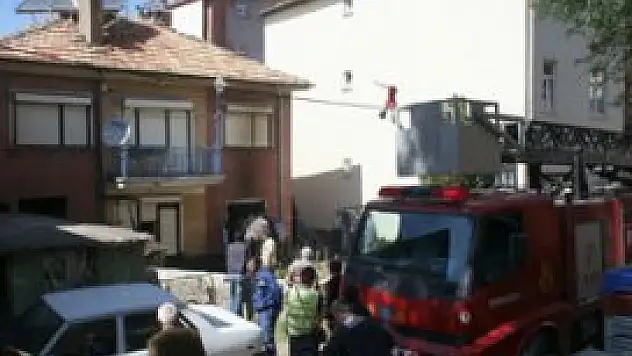 Beyşehir'de yangın