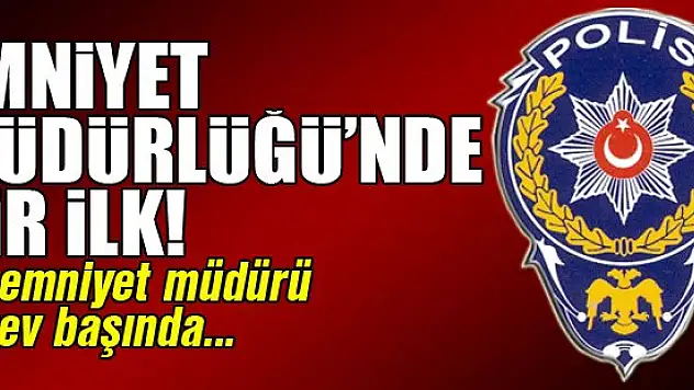 Tuzağa karşı 66 emniyet müdürü görev başında