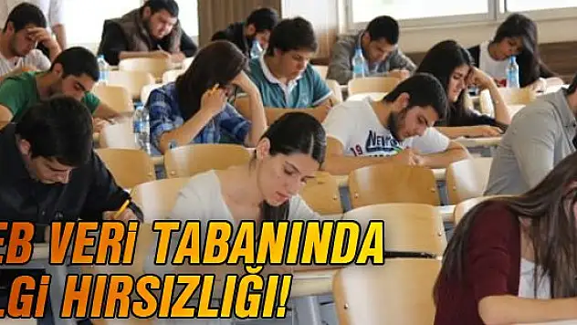 MEB veri tabanında bilgi hırsızlığı