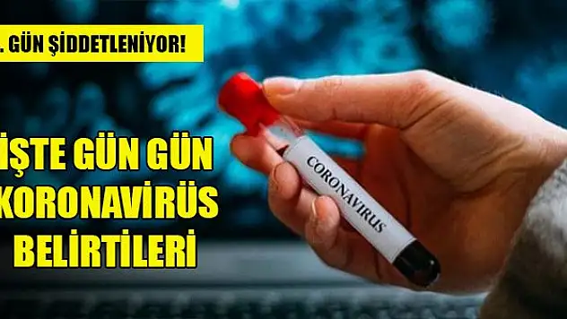 4. gün şiddetleniyor! İşte bilmeniz gereken gün gün koronavirüs belirtileri