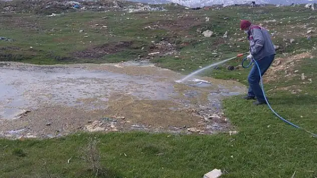 Seydişehir Belediyesinde haşereyle mücadele devam ediyor