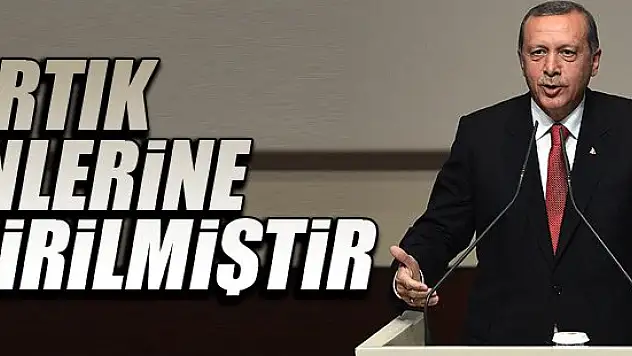 Erdoğan: Artık inlerine girilmiştir