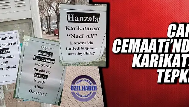 'Camii Cemaati'nden Karikatür Tepkisi