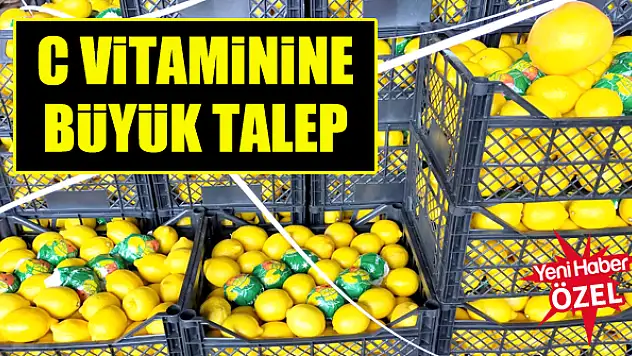 C vitaminine büyük talep