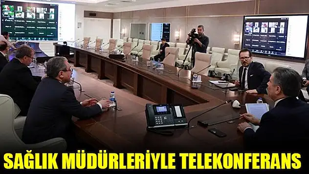 Koca: Riskleri, mücadele yöntemini değerlendirdik