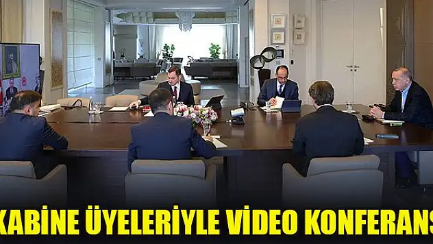 Cumhurbaşkanı Erdoğan kabine üyeleriyle görüştü
