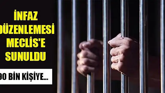 İnfaz düzenlemesi Meclis'e sunuldu