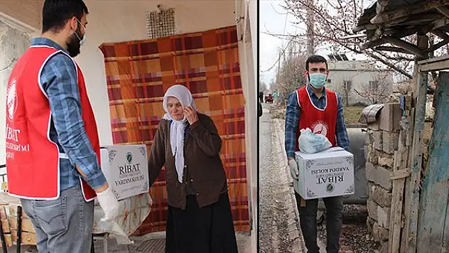 Ribat'tan koronavirüs ile mücadelede ihtiyaç sahiplerine yardım