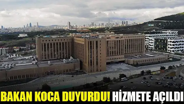Marmara Üniversitesi Pendik Başıbüyük Eğitim ve Araştırma Hastanesi hizmete açıldı